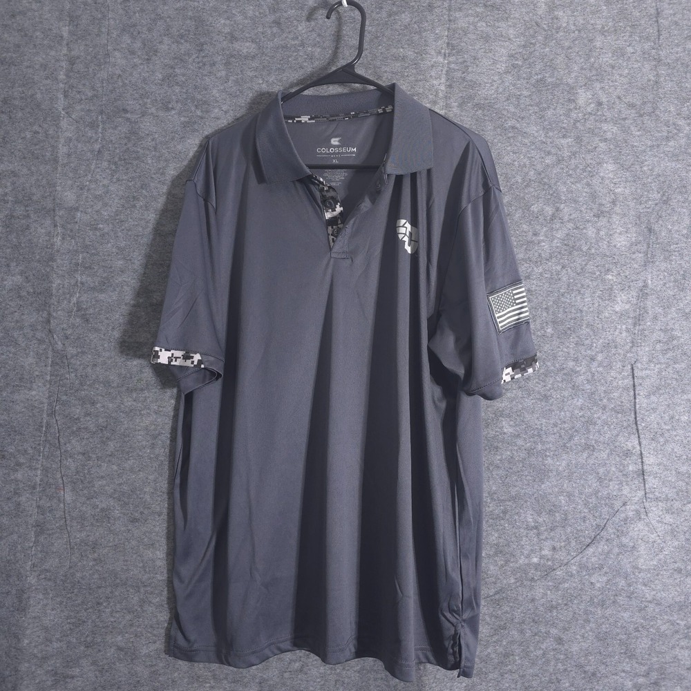 Men's Colosseum Charcoal Dayton Flyers OHT Military Appreciation Digital Camo XL